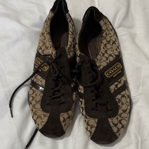 Coach Brown and Tan Women's Shoes